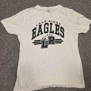 Delta White Lake Ridge Eagles Tee